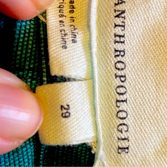 Camo jeans short ankle size 29 Anthropologie - Picture 2 of 3